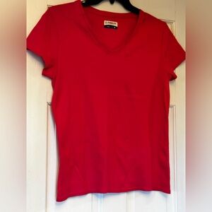 Magellan Outdoors Bold Pink V-Neck Tee